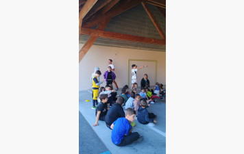 Animation découverte du tir à l'arc à l'école Saint Charles