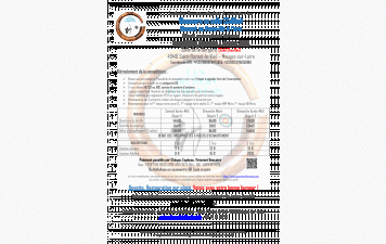 Mandat de concours salle des Archers Florentais