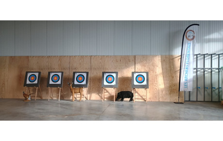 Découverte du tir à l'arc à l'entreprise Thareaut